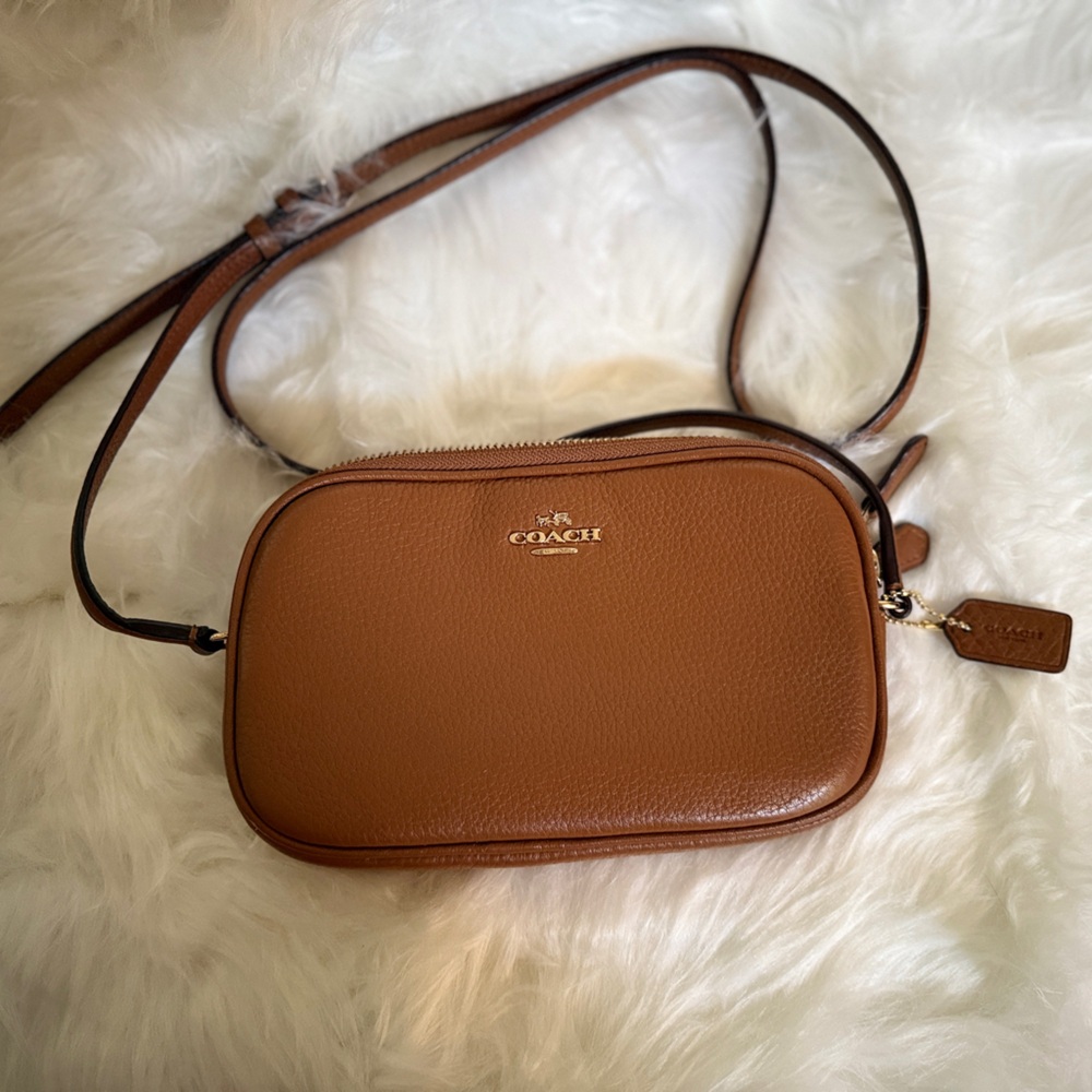 Coach Small Tan Crossbody